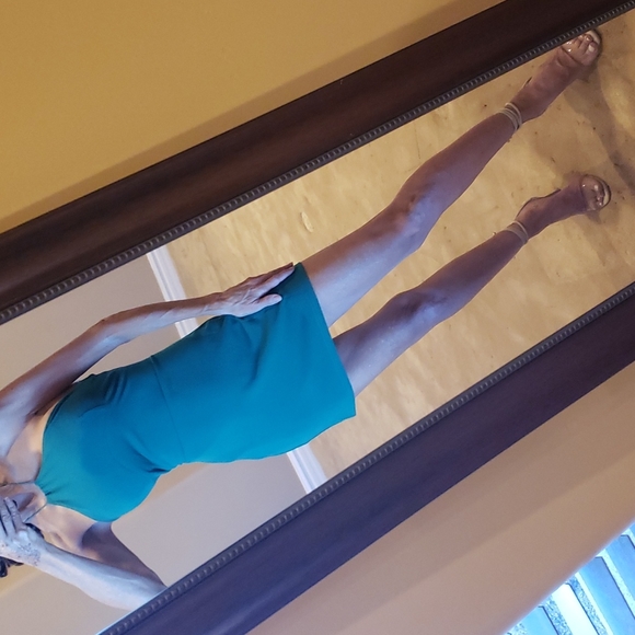 Tiger Mist Franc Corseted-back Green Halter dress, XS - Picture 9 of 16